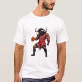 spielt Basketball-T - Shirt (Vorderseite)