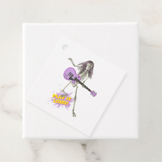 Spielt es laut! geschenkanhänger (Beispiel)