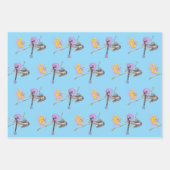 Spielt es laut!  geschenkpapier set (Vorderseite 3)