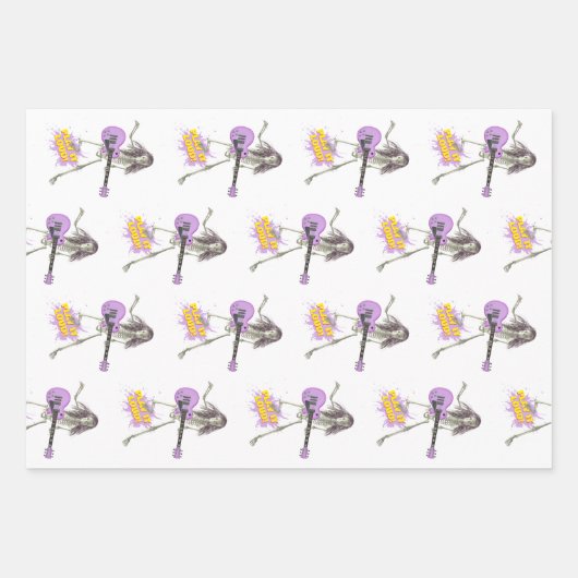 Spielt es laut!  geschenkpapier set (Vorderseite)