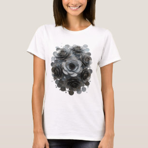 Spielt graue ABSTRACT ART Statement Design T-Shirt