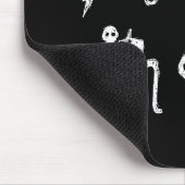 Spielt gut mit anderen Skulpturen Black Mouse Pad Mousepad (Ecke)