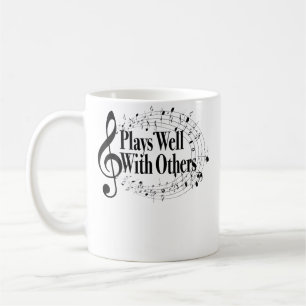 Spielt gut mit anderen Violinschlüssel-Band-Orches Kaffeetasse