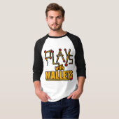 Spielt mit Schlägeln T-Shirt (Vorne ganz)