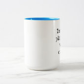 Spielt nicht gut mit anderen zweifarbige tasse (Mittel)