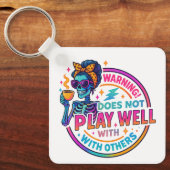 Spielt nicht gut... schlüsselanhänger (Vorderseite)