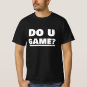 SPIELT U? T-Shirt (Vorderseite)