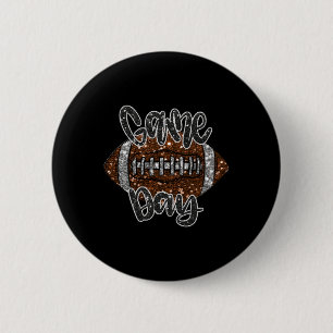 Spieltag Fußball Bling Football Flag Fallen Button