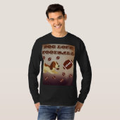 Spieltag Fußball Saison Touchdown Custom T-Shirt (Vorne ganz)