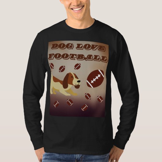 Spieltag Fußball Saison Touchdown Custom T-Shirt (Vorderseite)
