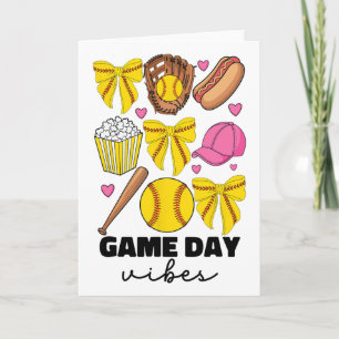 Spieltag Stimmung Coquette Bogen Softll Mama Softl Karte