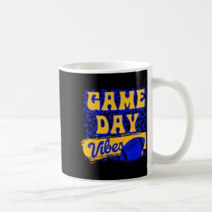 Spieltag Stimmung Football Saison Fußball Blau Gol Kaffeetasse