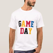 Spieltag T-Shirt (Vorderseite)