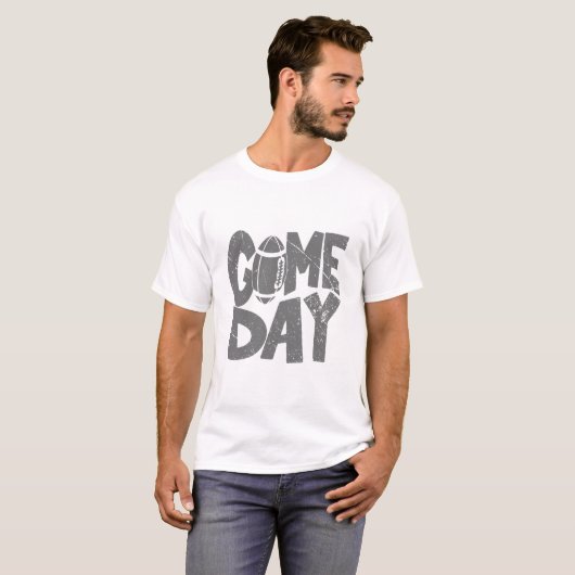 Spieltag-Typografie T-Shirt (Vorne ganz)