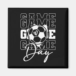 Spieltagsfußball magnet