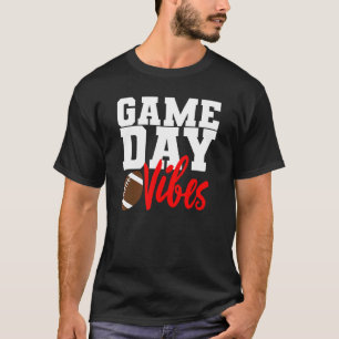 Spieltagsstimmung Fußball-Fanatiker T-Shirt