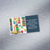 Spieltherapeut Kinderpsychologe Counselor Toys Magnetische Visitenkarte (Beispiel)