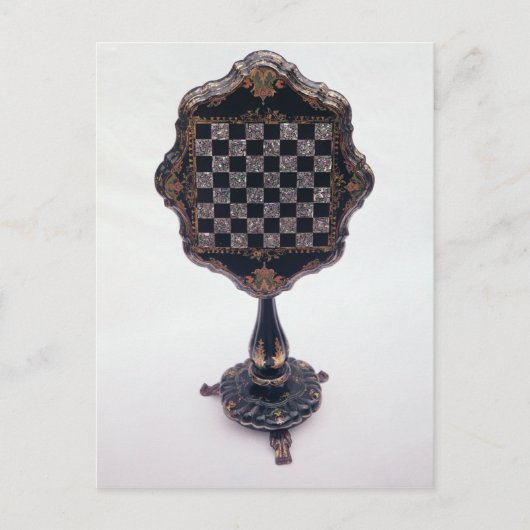Spieltisch, c.1850-60 postkarte (Vorderseite)