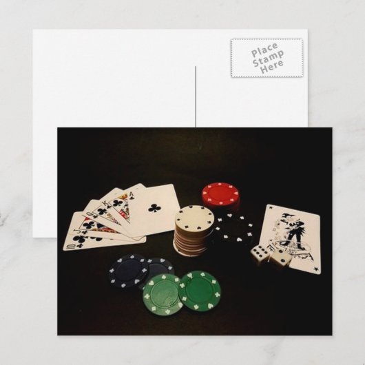 Spieltools Postkarte (Vorne/Hinten)