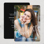 Spielvergnügungsklasse 2015 Abschluss Einladung (Vorne/Hinten)