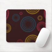 Spielvolle, farbenfrohe, trendige, cool gestreifte mousepad (Mit Mouse)