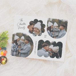 Spielvolle Formen Weihnachts-Collage Budget