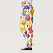 Spielvolles Chunky Irregulary Camouflage Pattern Leggings (Links)