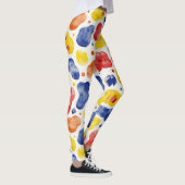 Spielvolles Chunky Irregulary Camouflage Pattern Leggings (Rechts)