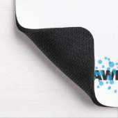 Spielvolles, lebendiges, kühnes, modernes Design P Mousepad (Ecke)