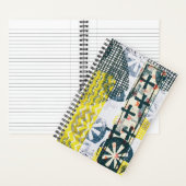 Spielvolles und energiegeladenes SpiralNotebook Notizblock (Innen)