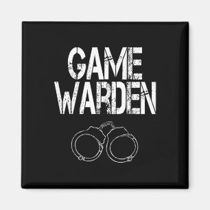 Spielwarden Handschellen Lazy Halloween-Kostüm Magnet