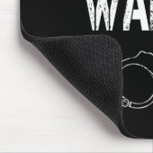 Spielwarden Handschellen Lazy Halloween-Kostüm Mousepad (Ecke)