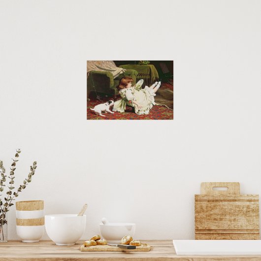 Spielzeit, 1886 poster (Küche)