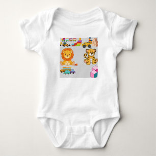 Spielzeit Baby Strampler