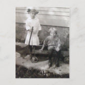 Spielzeit: Circa 1908 Postkarte (Vorderseite)