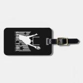 Spielzeit - Fußball Gepäckanhänger (Vorderseite horizontal)