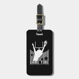 Spielzeit - Fußball Gepäckanhänger