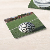 Spielzeit - Fußballball - Untersetzer (angewinkelt)