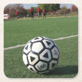 Spielzeit - Fußballball - Untersetzer (Vorderseite)