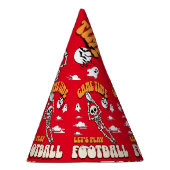 Spielzeit Lasst uns Fußball Halloween Funny spiele Partyhütchen (Rechts)