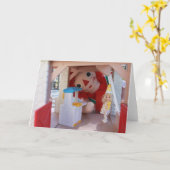 Spielzeit mit Ann und Freunden Karte (Gelbe Blume)