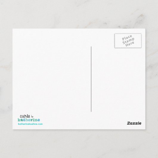 Spielzeit Postkarte (Rückseite)