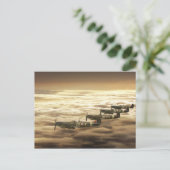 Spielzeit Postkarte (Stehend Vorderseite)