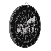 Spielzeit - Takt Dartscheibe (Vorderseite Links)