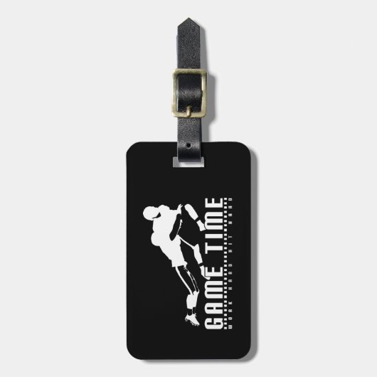 Spielzeit - Takt Gepäckanhänger (Vorderseite vertikal)