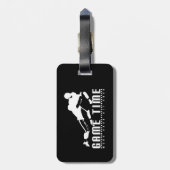 Spielzeit - Takt Gepäckanhänger (Rückseite vertikal)