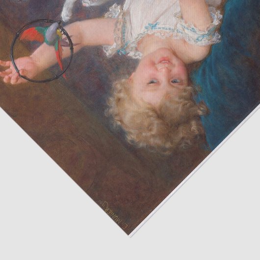 Spielzeit von Emile Munier Seidenpapier (Ausschnitt)