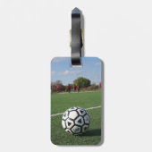 Spielzeitperspektive - Fußball / Futbol Gepäckanhänger (Rückseite vertikal)