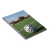 Spielzeitperspektive - Fußball / Futbol Notizblock (Rechte Seite)
