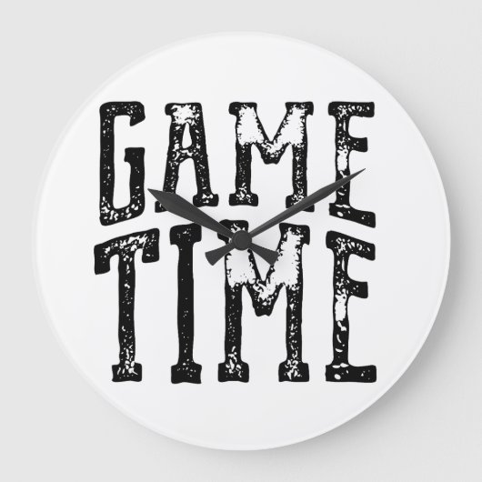 Spielzeituhr Große Wanduhr (Vorderseite)